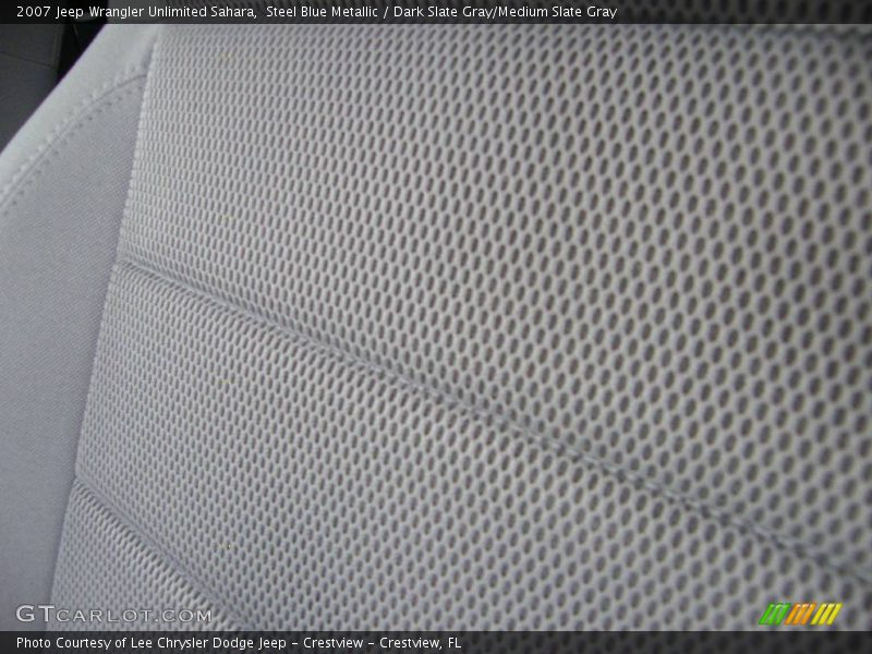 Steel Blue Metallic / Dark Slate Gray/Medium Slate Gray 2007 Jeep Wrangler Unlimited Sahara