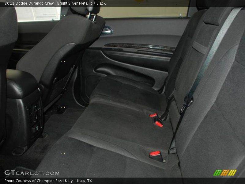 Bright Silver Metallic / Black 2011 Dodge Durango Crew