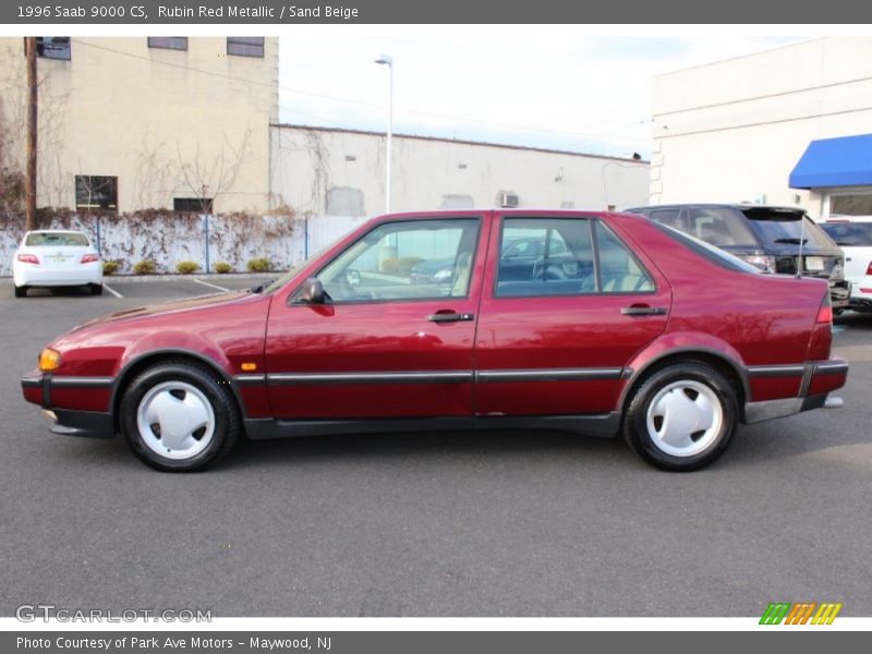  1996 9000 CS Rubin Red Metallic