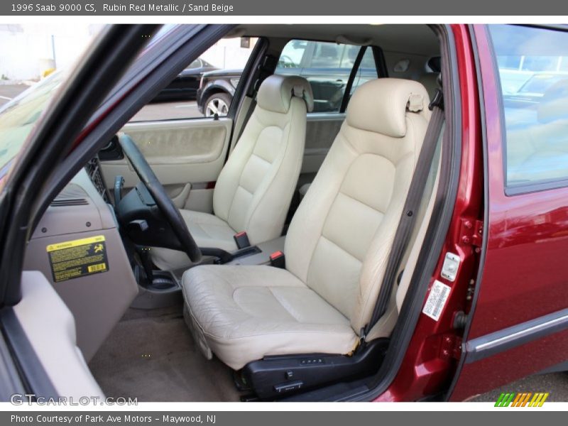  1996 9000 CS Sand Beige Interior
