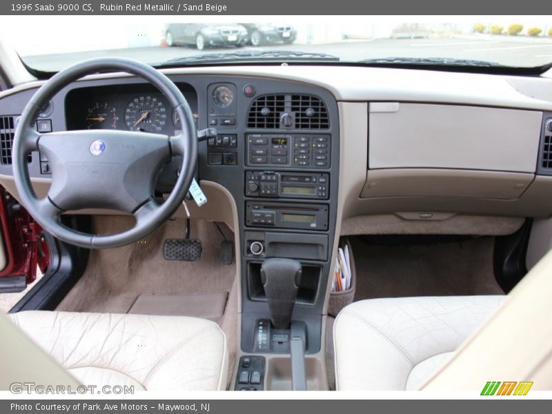 Dashboard of 1996 9000 CS