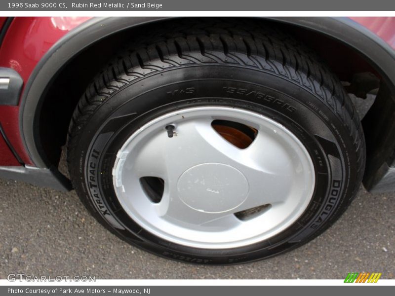 Rubin Red Metallic / Sand Beige 1996 Saab 9000 CS