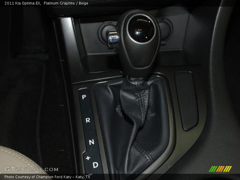 Platinum Graphite / Beige 2011 Kia Optima EX