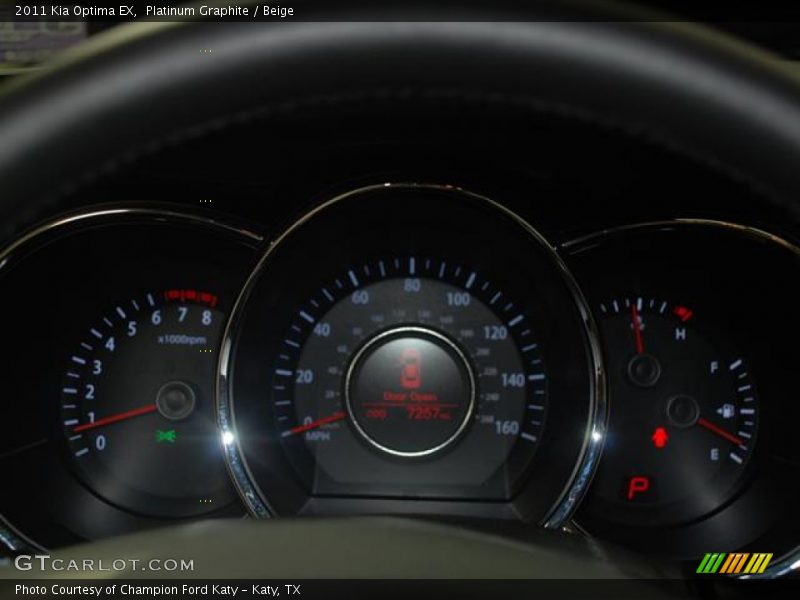 Platinum Graphite / Beige 2011 Kia Optima EX