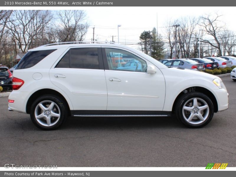  2010 ML 550 4Matic Arctic White