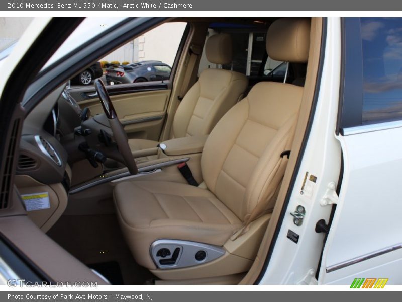 Arctic White / Cashmere 2010 Mercedes-Benz ML 550 4Matic