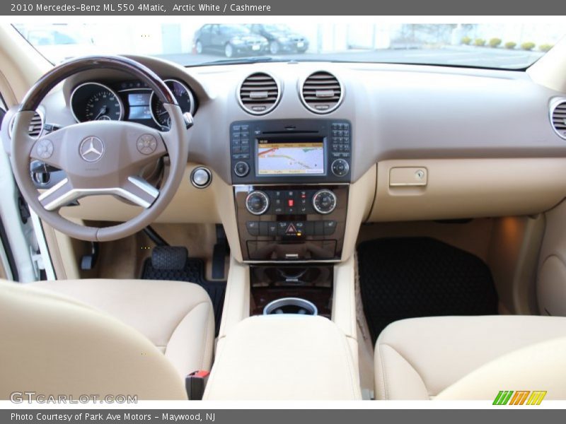 Dashboard of 2010 ML 550 4Matic