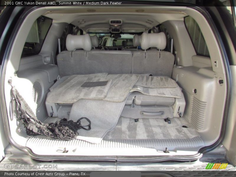 Summit White / Medium Dark Pewter 2001 GMC Yukon Denali AWD