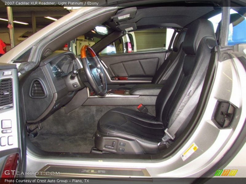 2007 XLR Roadster Ebony Interior