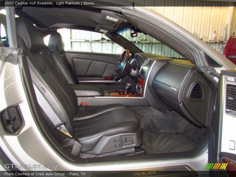  2007 XLR Roadster Ebony Interior