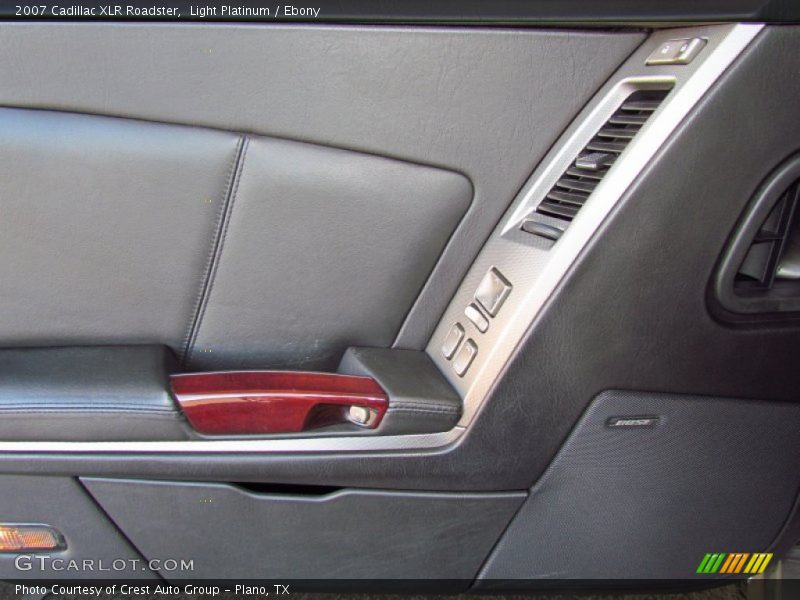 Light Platinum / Ebony 2007 Cadillac XLR Roadster