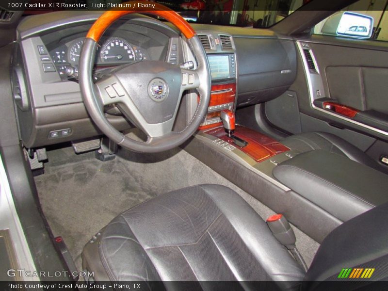 Ebony Interior - 2007 XLR Roadster 