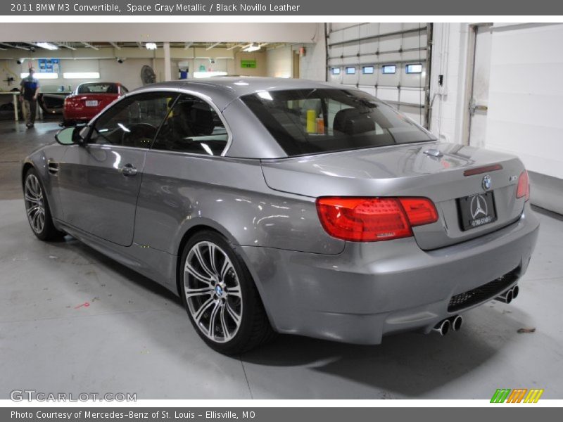 Space Gray Metallic / Black Novillo Leather 2011 BMW M3 Convertible