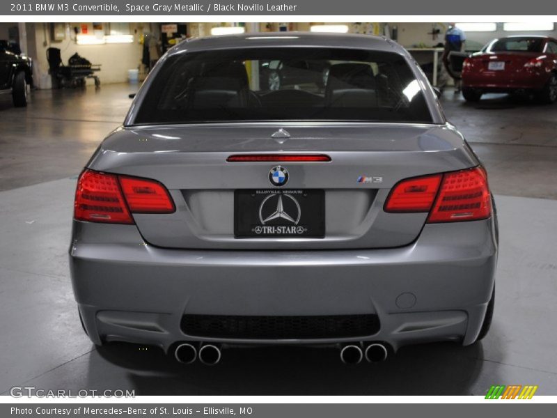 Space Gray Metallic / Black Novillo Leather 2011 BMW M3 Convertible