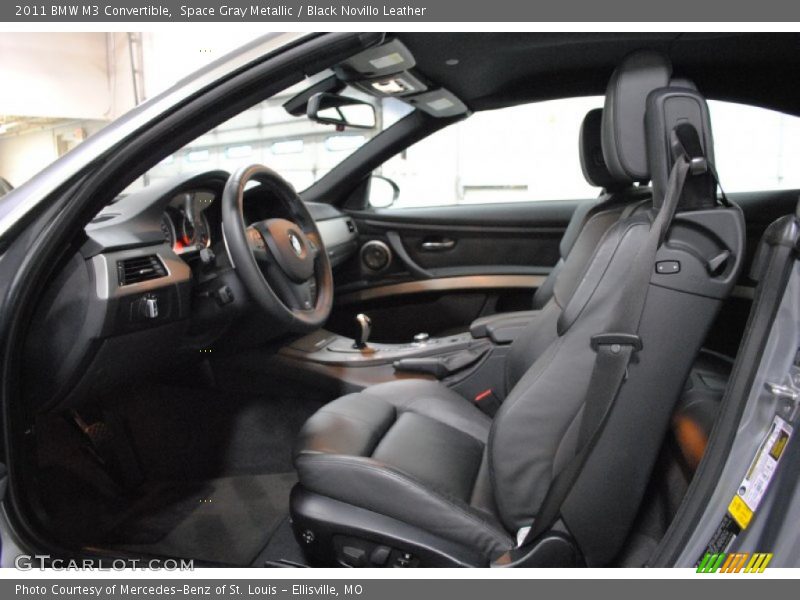  2011 M3 Convertible Black Novillo Leather Interior