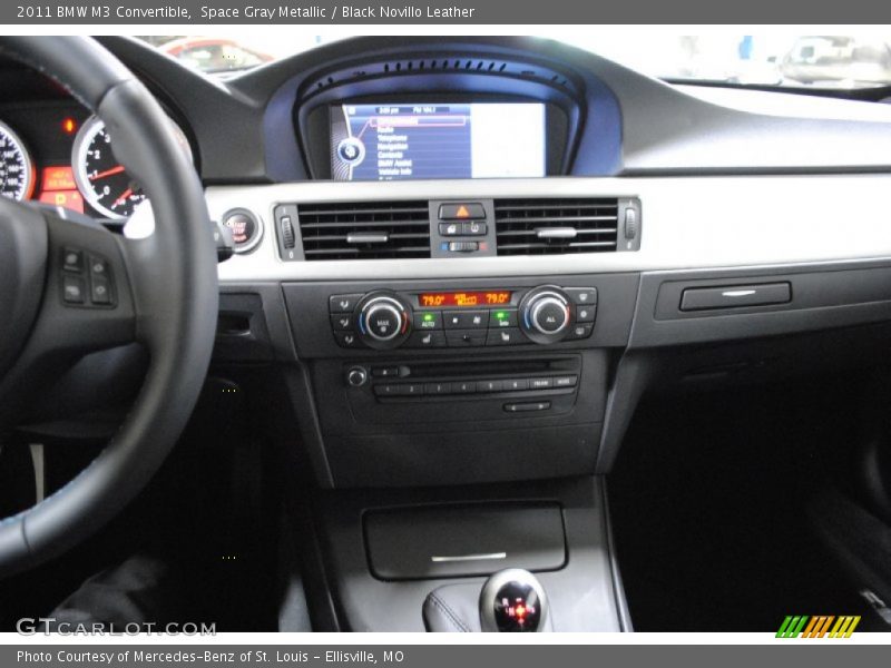Space Gray Metallic / Black Novillo Leather 2011 BMW M3 Convertible