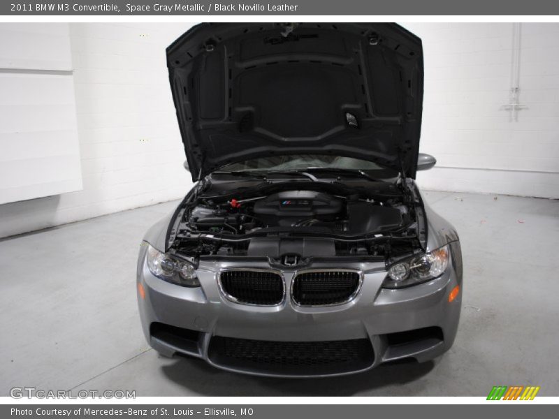 Space Gray Metallic / Black Novillo Leather 2011 BMW M3 Convertible