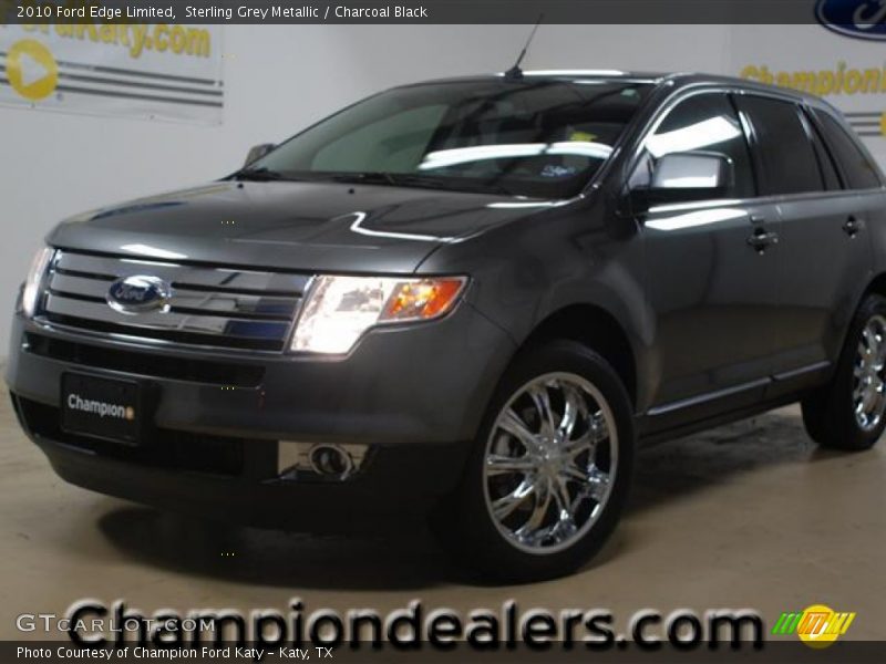 Sterling Grey Metallic / Charcoal Black 2010 Ford Edge Limited