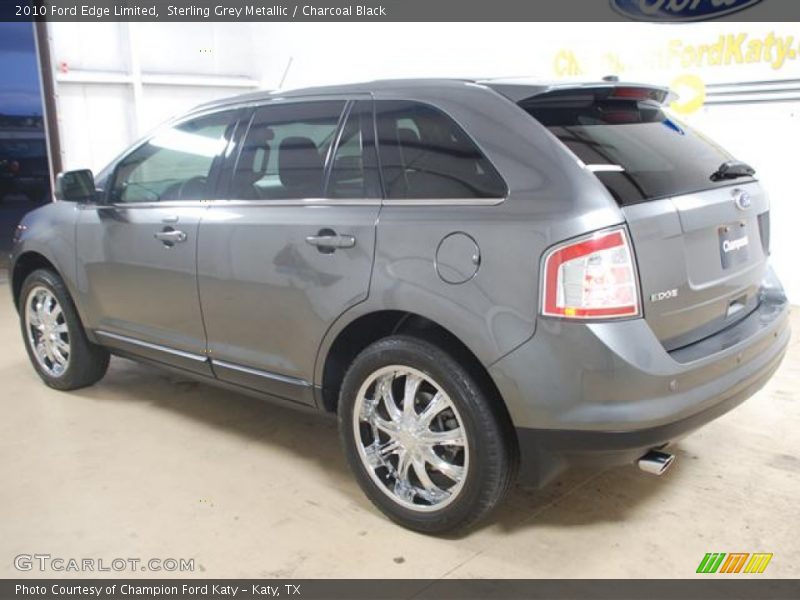 Sterling Grey Metallic / Charcoal Black 2010 Ford Edge Limited