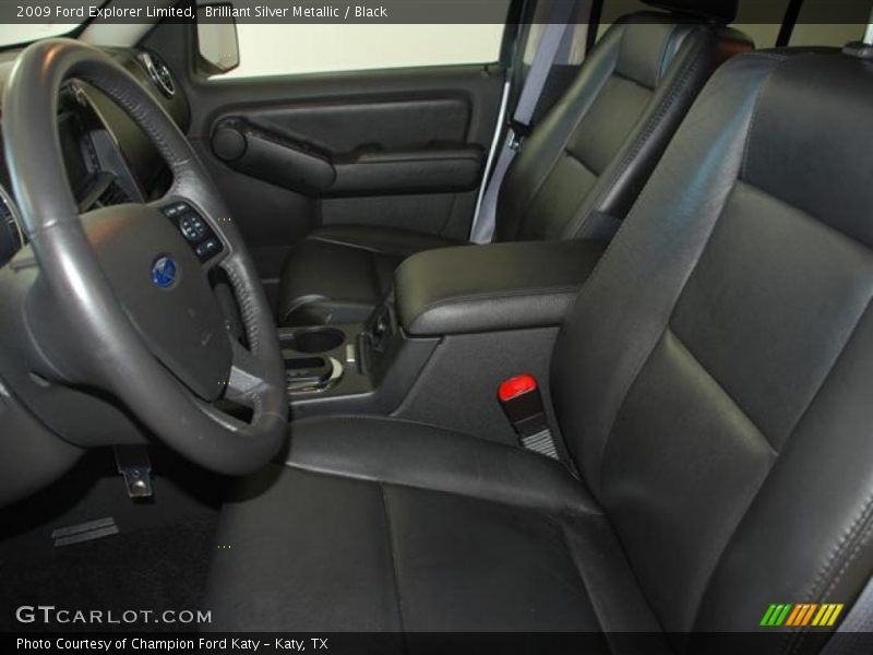  2009 Explorer Limited Black Interior