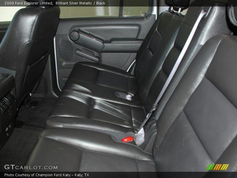  2009 Explorer Limited Black Interior