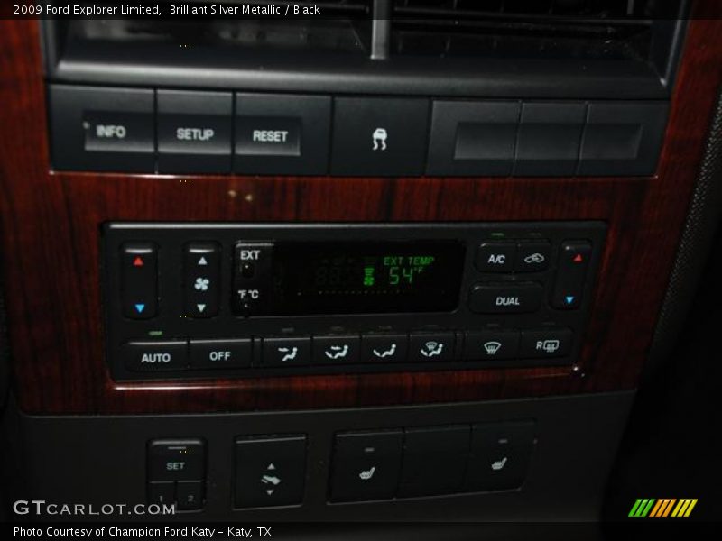 Brilliant Silver Metallic / Black 2009 Ford Explorer Limited