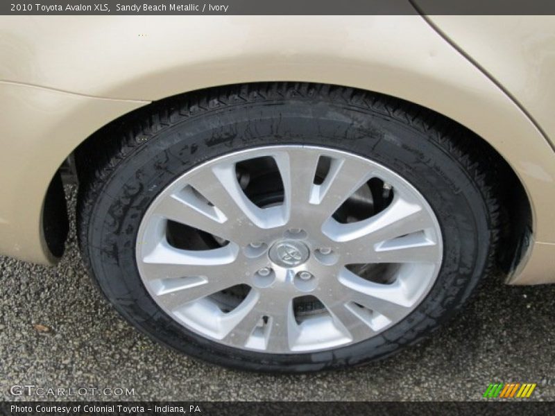 Sandy Beach Metallic / Ivory 2010 Toyota Avalon XLS