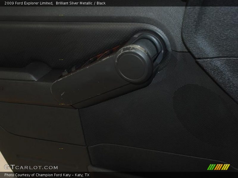 Brilliant Silver Metallic / Black 2009 Ford Explorer Limited