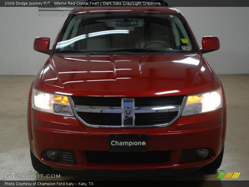Inferno Red Crystal Pearl / Dark Slate Gray/Light Graystone 2009 Dodge Journey R/T