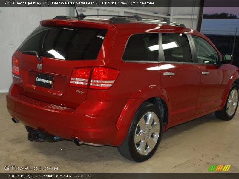 Inferno Red Crystal Pearl / Dark Slate Gray/Light Graystone 2009 Dodge Journey R/T