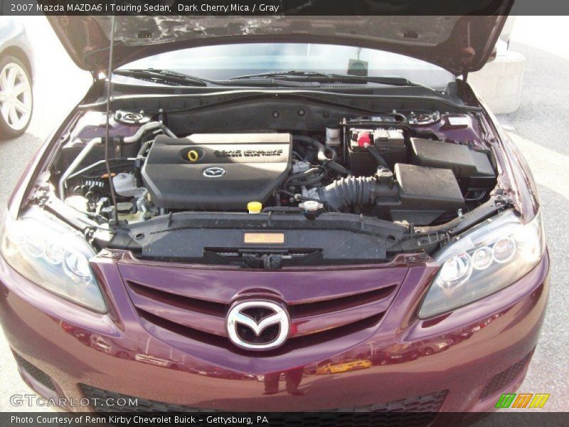 Dark Cherry Mica / Gray 2007 Mazda MAZDA6 i Touring Sedan