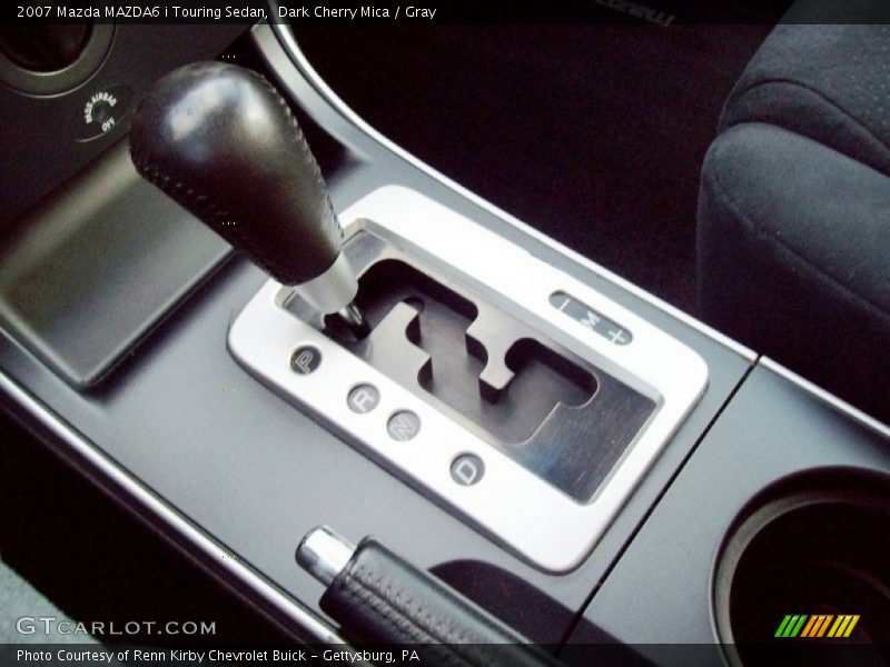 Dark Cherry Mica / Gray 2007 Mazda MAZDA6 i Touring Sedan