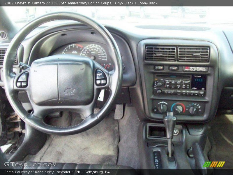 Controls of 2002 Camaro Z28 SS 35th Anniversary Edition Coupe