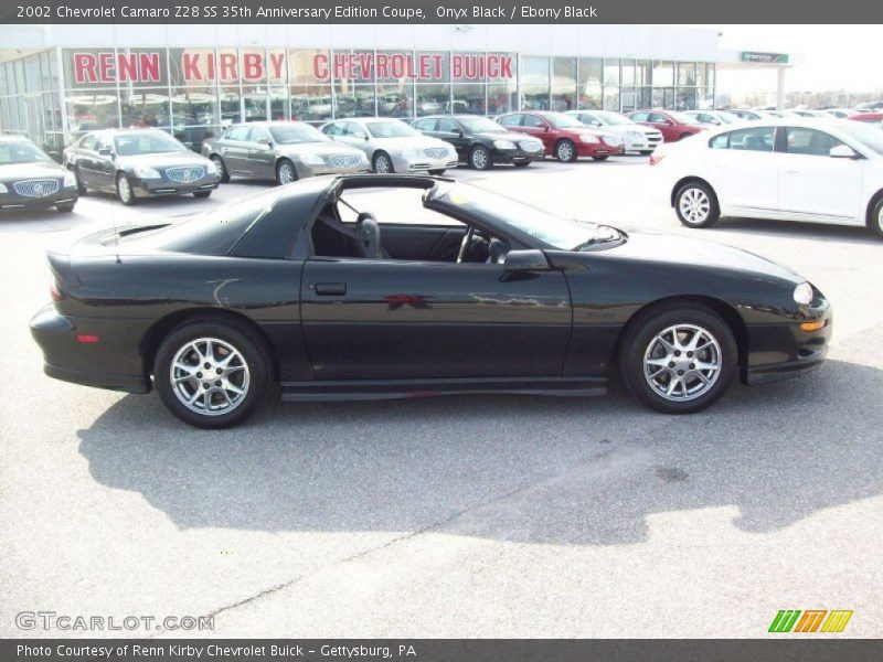 Onyx Black / Ebony Black 2002 Chevrolet Camaro Z28 SS 35th Anniversary Edition Coupe