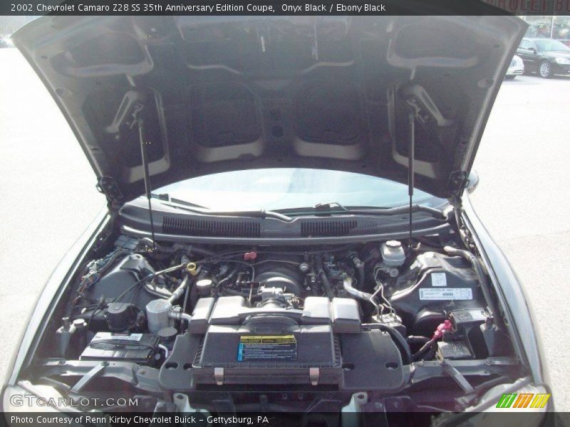 Onyx Black / Ebony Black 2002 Chevrolet Camaro Z28 SS 35th Anniversary Edition Coupe