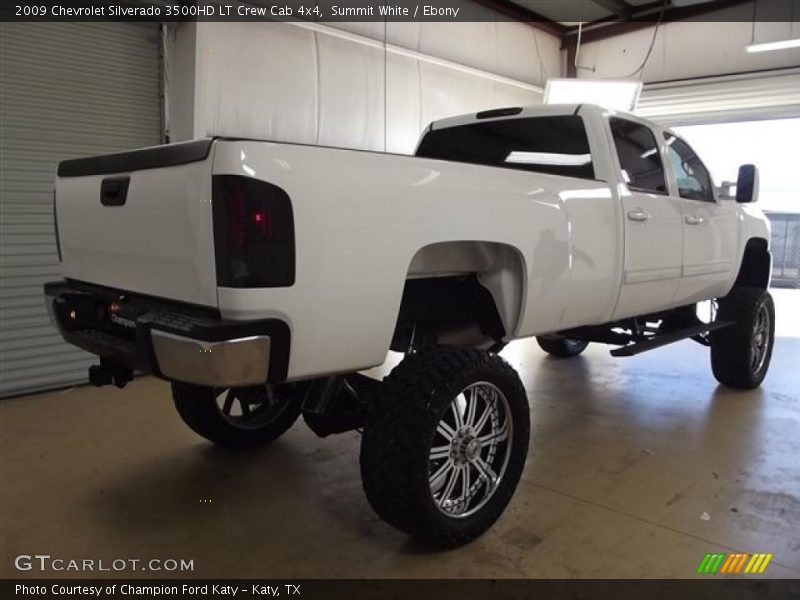 Summit White / Ebony 2009 Chevrolet Silverado 3500HD LT Crew Cab 4x4