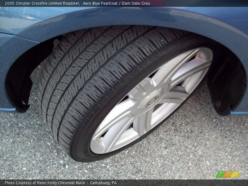 Aero Blue Pearlcoat / Dark Slate Grey 2005 Chrysler Crossfire Limited Roadster