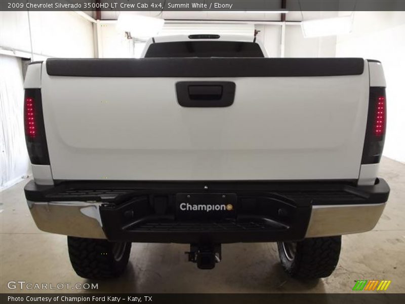 Summit White / Ebony 2009 Chevrolet Silverado 3500HD LT Crew Cab 4x4
