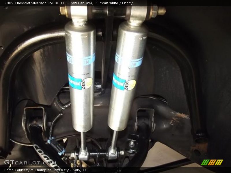 Summit White / Ebony 2009 Chevrolet Silverado 3500HD LT Crew Cab 4x4