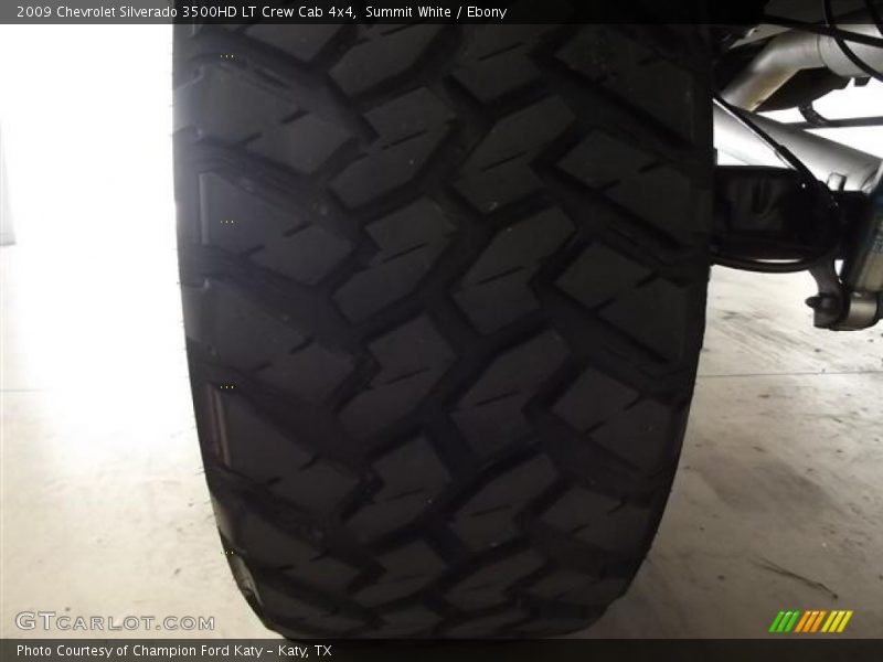 Summit White / Ebony 2009 Chevrolet Silverado 3500HD LT Crew Cab 4x4