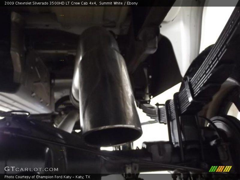 Summit White / Ebony 2009 Chevrolet Silverado 3500HD LT Crew Cab 4x4