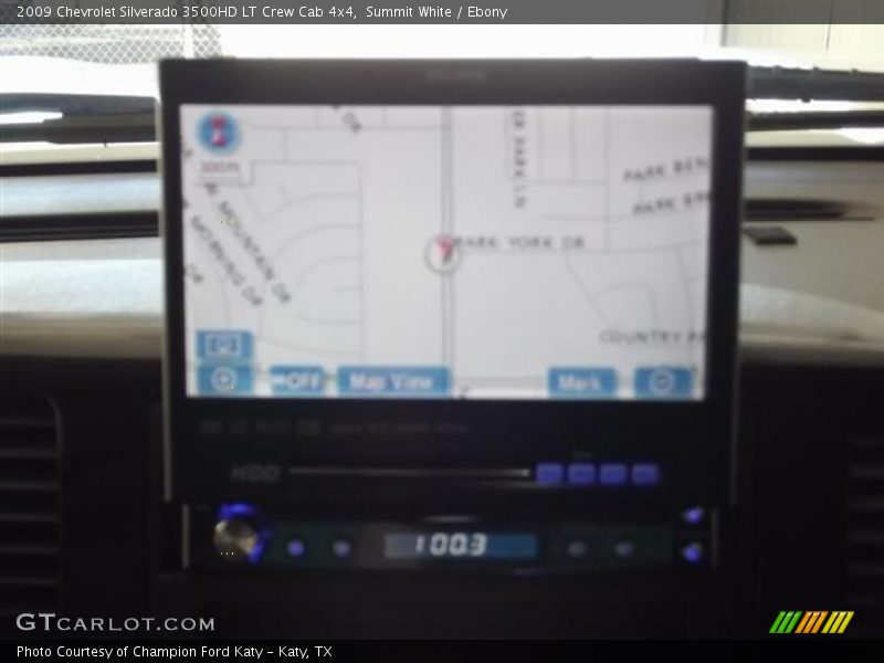 Summit White / Ebony 2009 Chevrolet Silverado 3500HD LT Crew Cab 4x4