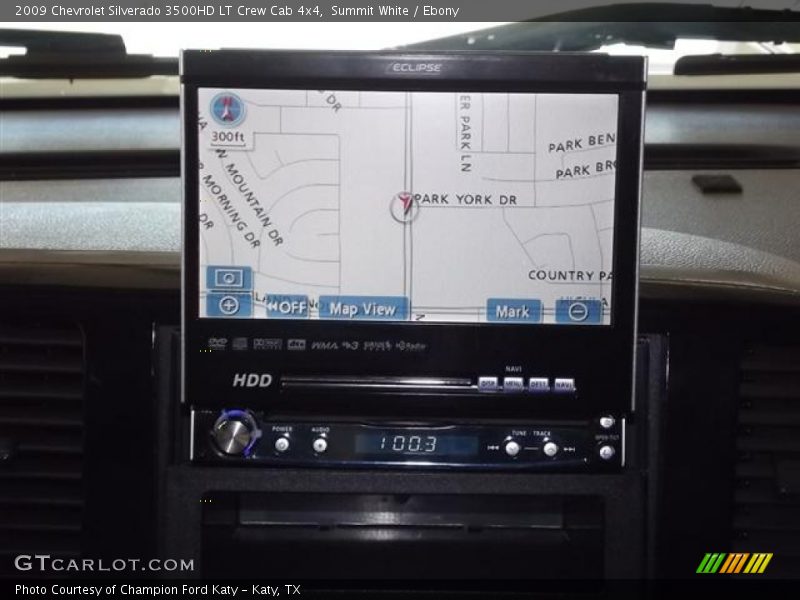 Summit White / Ebony 2009 Chevrolet Silverado 3500HD LT Crew Cab 4x4