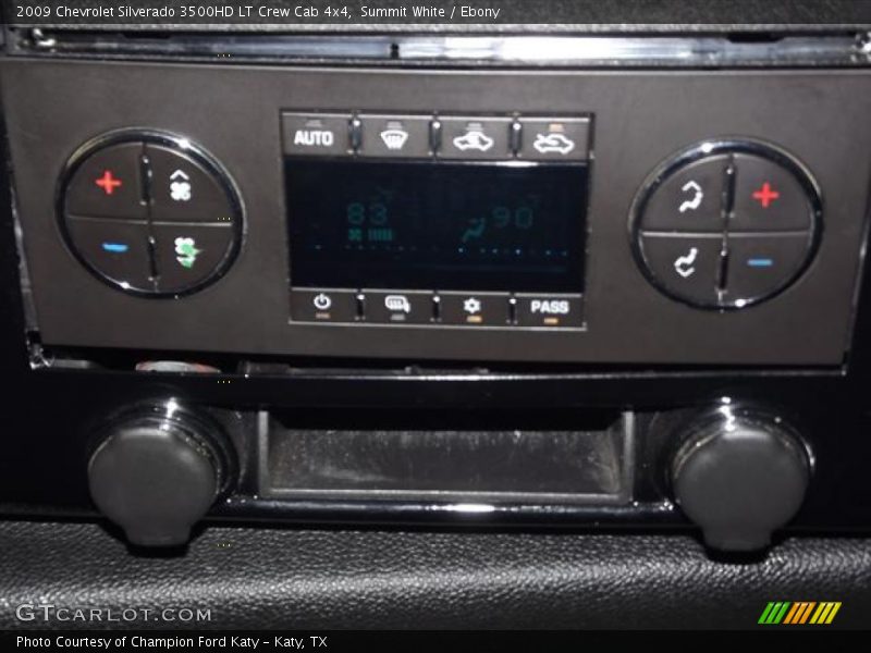 Summit White / Ebony 2009 Chevrolet Silverado 3500HD LT Crew Cab 4x4