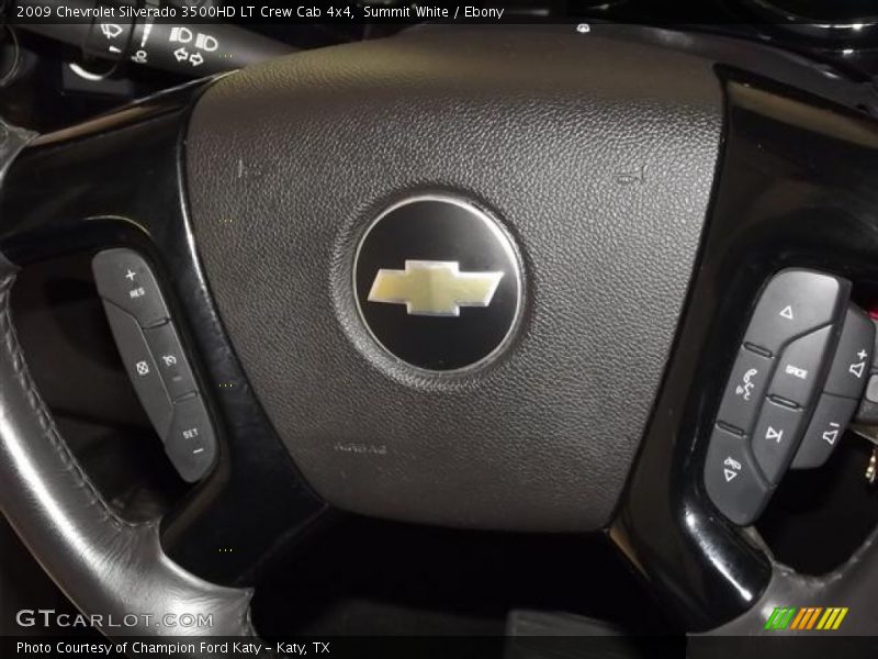 Summit White / Ebony 2009 Chevrolet Silverado 3500HD LT Crew Cab 4x4
