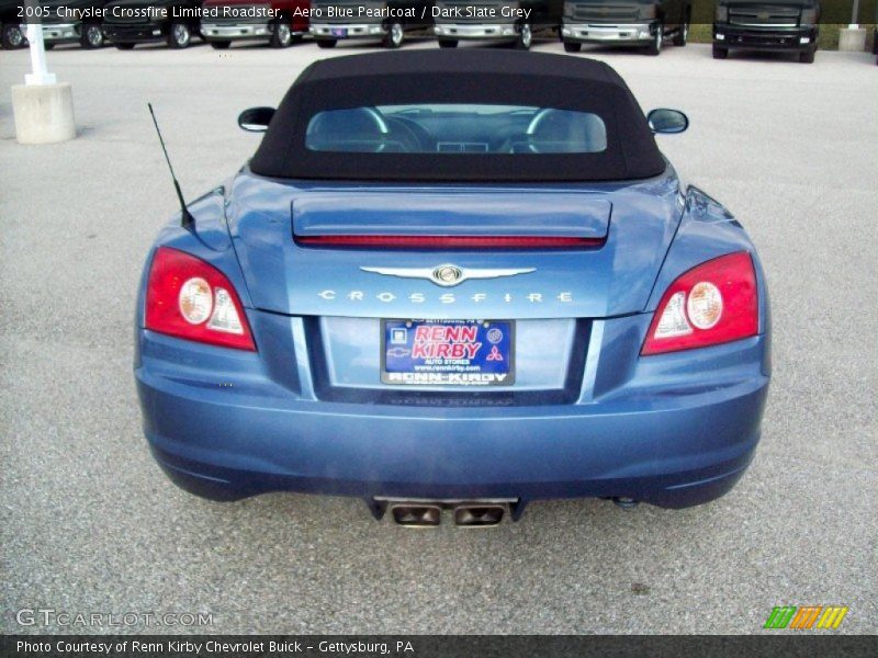 Aero Blue Pearlcoat / Dark Slate Grey 2005 Chrysler Crossfire Limited Roadster