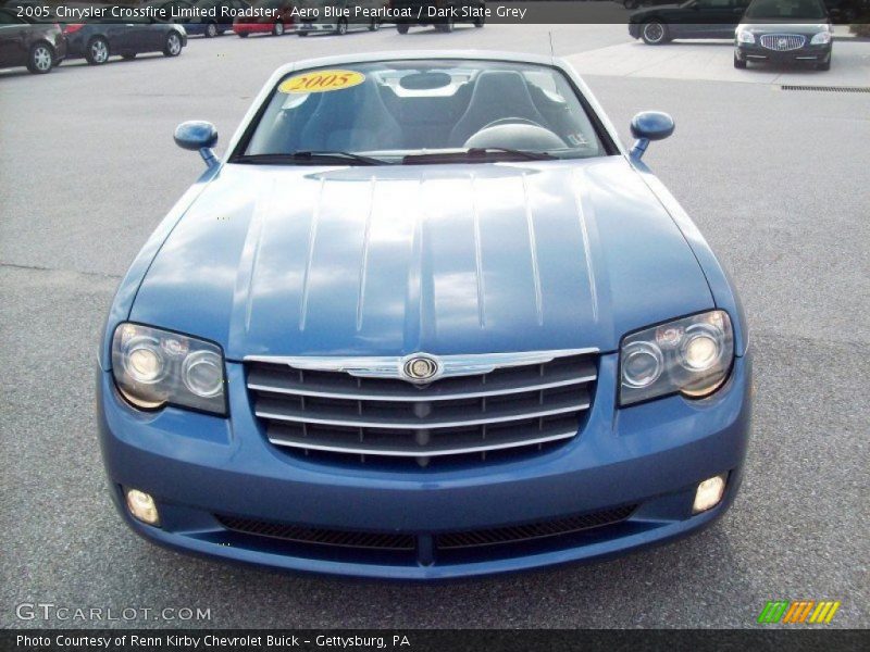 Aero Blue Pearlcoat / Dark Slate Grey 2005 Chrysler Crossfire Limited Roadster