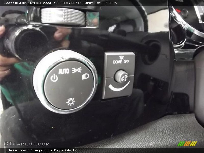 Summit White / Ebony 2009 Chevrolet Silverado 3500HD LT Crew Cab 4x4
