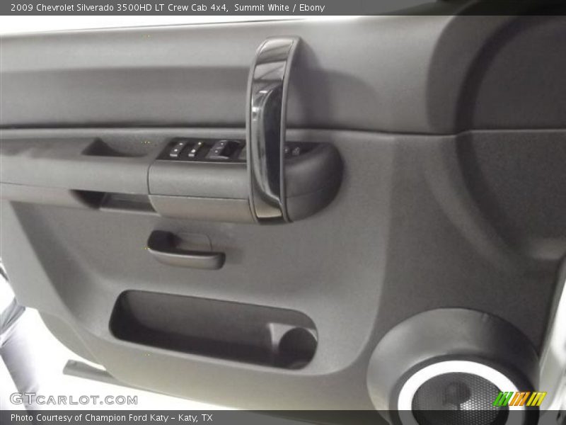 Summit White / Ebony 2009 Chevrolet Silverado 3500HD LT Crew Cab 4x4