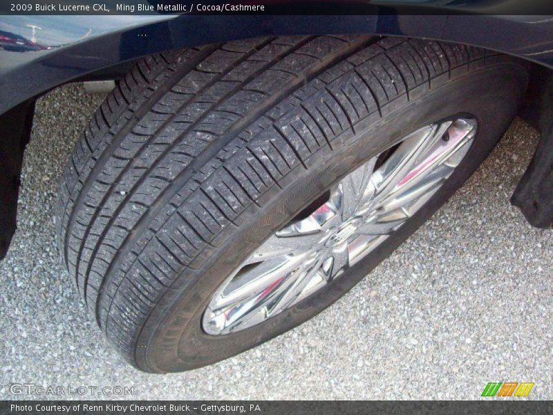 Ming Blue Metallic / Cocoa/Cashmere 2009 Buick Lucerne CXL